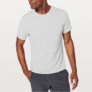 Lululemon 5 Year Basic Tee Men's Gray cotton crew T-Shirt m medium